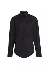 Simon Miller Loch Poplin Long-Sleeve Shirt