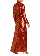 Simon Miller Sculpty Sequin Dress Maxi-Dress