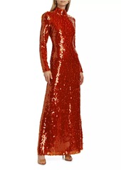 Simon Miller Sculpty Sequin Dress Maxi-Dress