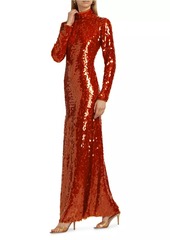 Simon Miller Sculpty Sequin Dress Maxi-Dress