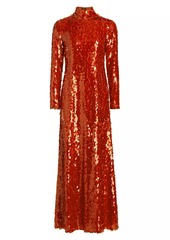 Simon Miller Sculpty Sequin Dress Maxi-Dress