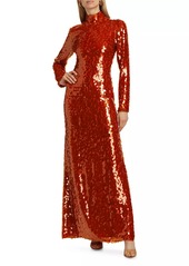 Simon Miller Sculpty Sequin Dress Maxi-Dress