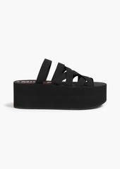 Simon Miller - Foami stretch platform sandals - Black - EU 41