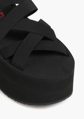 Simon Miller - Foami stretch platform sandals - Black - EU 38