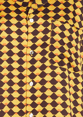 Simon Miller - Printed satin shirt - Yellow - M
