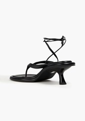 Simon Miller - Wrap Beep faux leather sandals - Black - EU 35