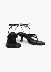 Simon Miller - Wrap Beep faux leather sandals - Black - EU 35