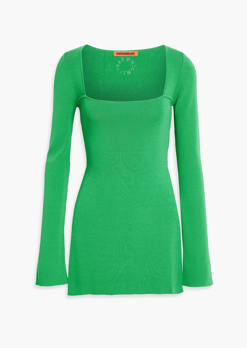 Simon Miller - Zozo knitted top - Green - XS