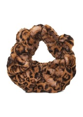 Simon Miller Cheetah Faux Fur Lopsy Bag