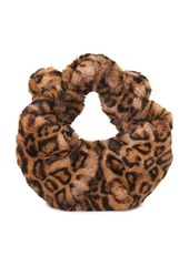 Simon Miller Cheetah Faux Fur Lopsy Bag