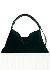 Simon Miller Convertible Suede Puffin Bag in Black Suede at Nordstrom