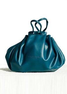Simon Miller Faux Leather Scrunch Bag in Oasis at Nordstrom