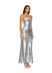 Simon Miller Sculpty Strapless Sequin Dress