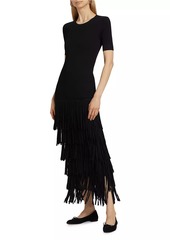 Simon Miller Za Za Knit Fringe Dress