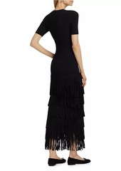 Simon Miller Za Za Knit Fringe Dress