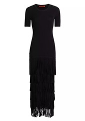 Simon Miller Za Za Knit Fringe Dress