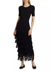 Simon Miller Za Za Knit Fringe Dress