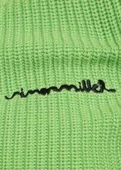 Simon Miller Zen One Shoulder Cotton Knit Top