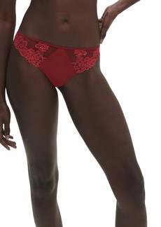 Simone Perele Saga Thong Panty In Lipstick Red