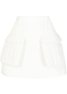 Simone Rocha A-line mini skirt