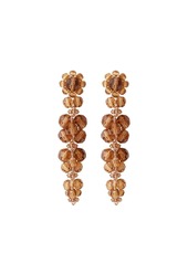 Simone Rocha Cluster Flower drop earrings