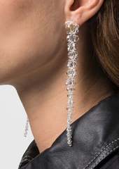 Simone Rocha draped crystal-embellished earrings