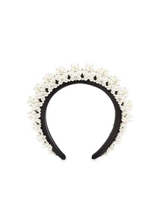 Simone Rocha Faux Pearl Cluster Headband
