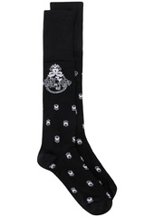Simone Rocha heraldic-motif socks