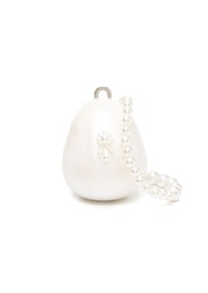 Simone Rocha micro Egg pearl mini bag
