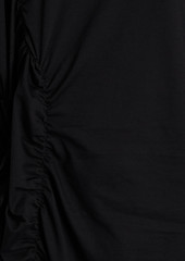 Simone Rocha - Draped Supima cotton-jersey dress - Black - S