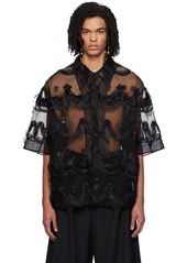 Simone Rocha Black Relaxed Shirt