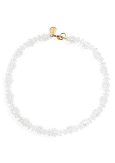 Simone Rocha Crystal Daisy Chain Necklace at Nordstrom