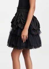 Simone Rocha Tiered Ruffle Mini Tutu Skirt