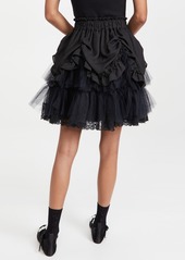 Simone Rocha Tiered Ruffle Mini Tutu Skirt