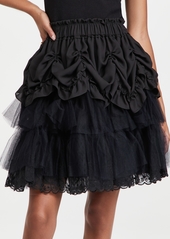 Simone Rocha Tiered Ruffle Mini Tutu Skirt