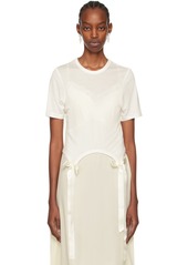 Simone Rocha White Easy T-Shirt