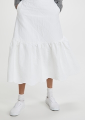 Sister Jane Cloud Jacquard Midi Skirt