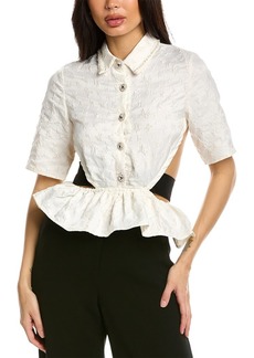 SISTER JANE Seashore Cropped Shirt