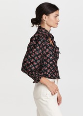 Sister Jane Trinket Floral Ruffle Top