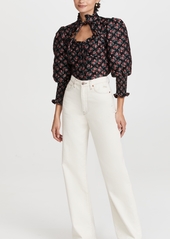 Sister Jane Trinket Floral Ruffle Top