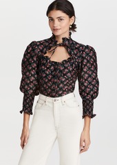 Sister Jane Trinket Floral Ruffle Top