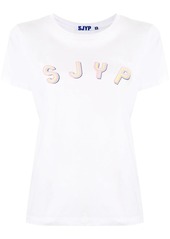 SJYP logo print short sleeve T-shirt