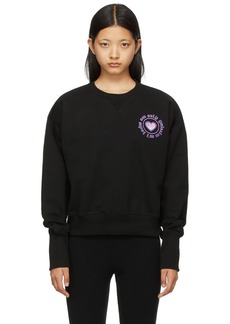 SJYP Black Graphic Sweatshirt