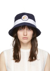 SJYP Navy Terrycloth Bucket Hat
