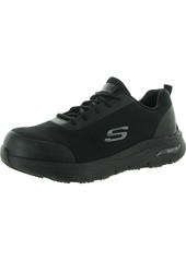 Skechers Arch Fit SR- Ringstap Mens Steel Toe Slip Resistant Work and Safety Shoes