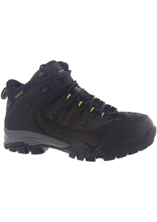 Skechers Delleker-Lakehead Mens Leather Slip-Resistant Work Boots