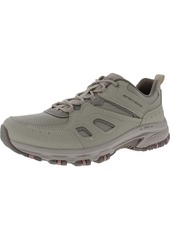 Skechers Hillcrest Mens Leather Athletic Hiking Shoes