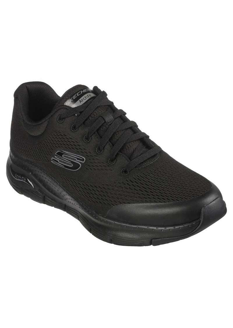 Skechers Men's Arch Fit Shoes - Medium Width In Black