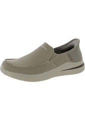 Skechers Mens Knit Slip On Loafers