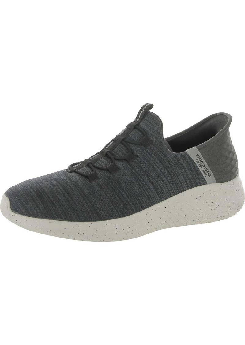 Skechers Mens Memory Foam Slip-On Sneakers